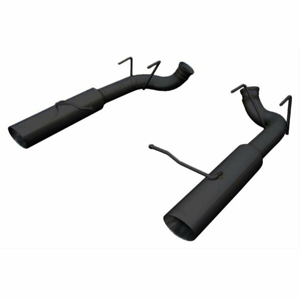 Pypes Performance Exhaust 11-14 V6 Pype Bomb Exhaust Systems, Black PYPSFM79MSB